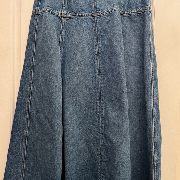 Ulla Johnson Brigette Denim Skirt - Picture 1 of 5
